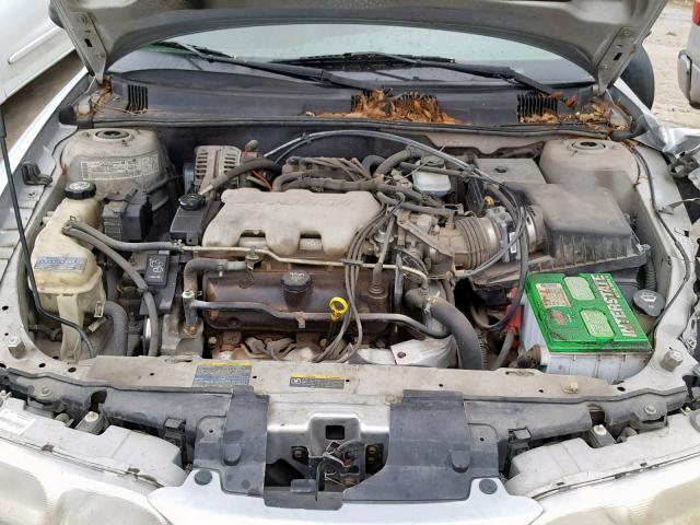 1G3NL52E24C240321 - 2004 OLDSMOBILE ALERO GL SILVER photo 7