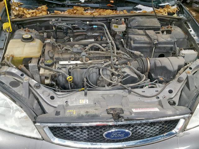 1FAFP34N57W181347 - 2007 FORD FOCUS ZX4 GRAY photo 7