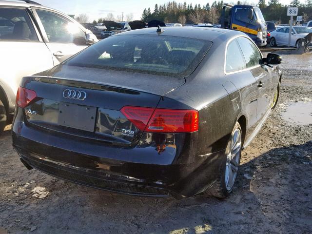 WAU4GAFR9GA055749 - 2016 AUDI A5 TECHNIK BLACK photo 4