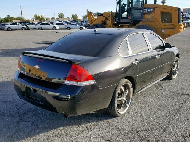 2G1WC5E32D1248089 - 2013 CHEVROLET IMPALA LTZ BLACK photo 4