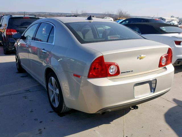 1G1ZC5E06CF250907 - 2012 CHEVROLET MALIBU 1LT 棕色 照片 3