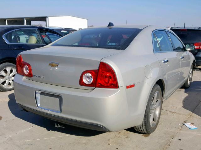 1G1ZC5E06CF250907 - 2012 CHEVROLET MALIBU 1LT 棕色 照片 4