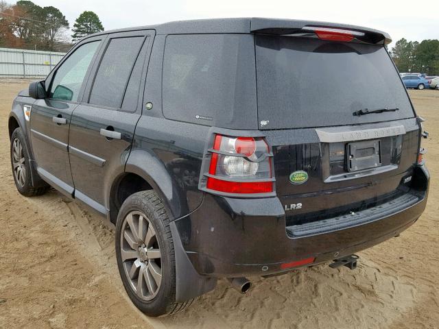 SALFT24N28H060676 - 2008 LAND ROVER LR2 HSE TE BLACK photo 3