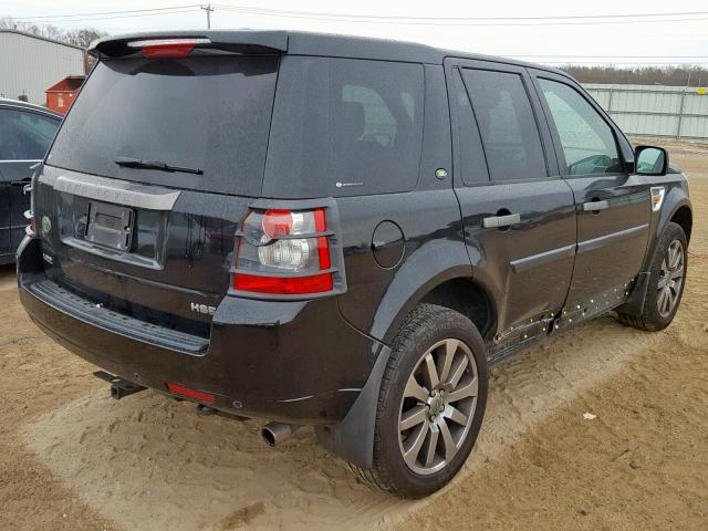 SALFT24N28H060676 - 2008 LAND ROVER LR2 HSE TE BLACK photo 4