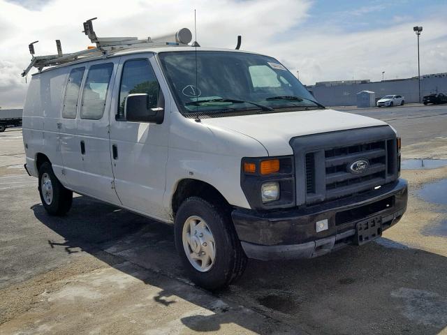 1FTNE2EL4ADA60282 - 2010 FORD ECONOLINE WHITE photo 1