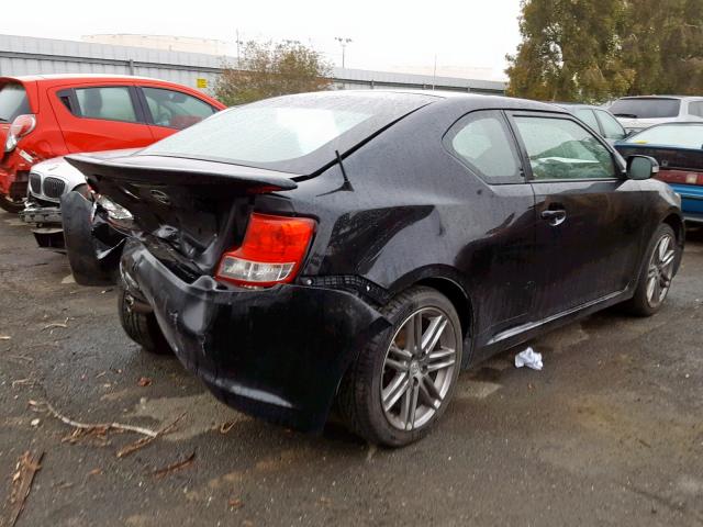 JTKJF5C70C3035206 - 2012 TOYOTA SCION TC 黑色 照片 4