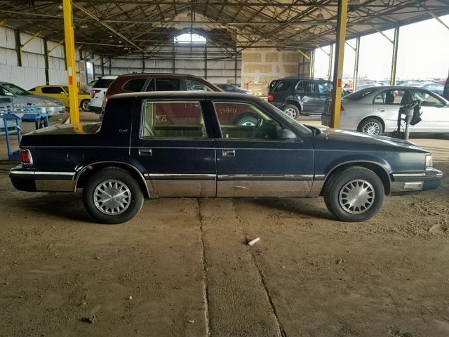 1B3XC56R3LD905050 - 1990 DODGE DYNASTY LE BLUE photo 9