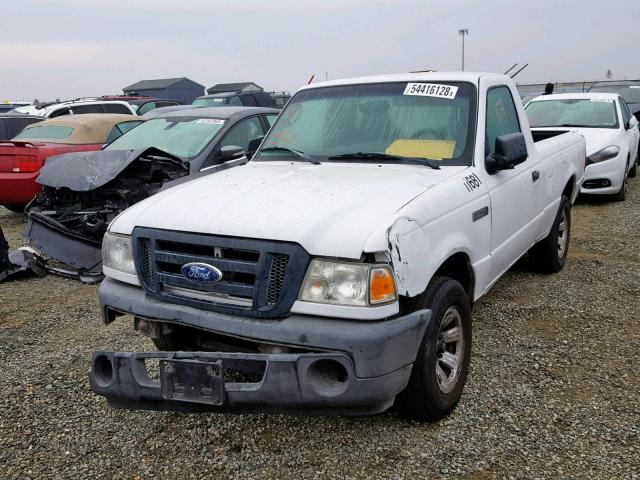 1FTYR10D29PA16691 - 2009 FORD RANGER WHITE photo 2