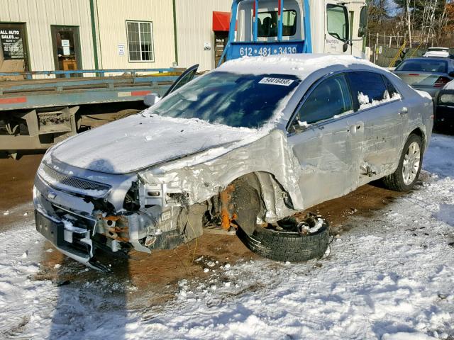 1G1ZE5E77BF310067 - 2011 CHEVROLET MALIBU LTZ ვერცხლისფერი ფოტო 2