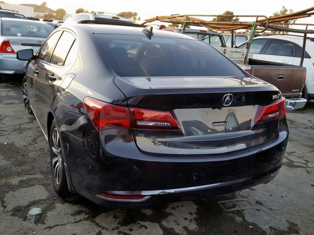 19UUB1F31FA027098 - 2015 ACURA TLX BLACK photo 3