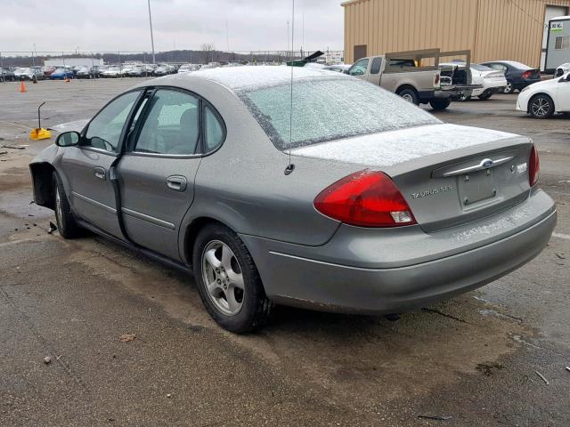 1FAFP55U83A197888 - 2003 FORD TAURUS SES BEIGE photo 3