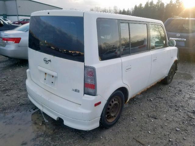 JTLKT324840148408 - 2004 TOYOTA SCION XB 白色 照片 4