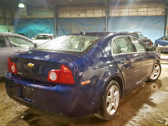 1G1ZB5E08CF322774 - 2012 CHEVROLET MALIBU LS BLUE photo 4