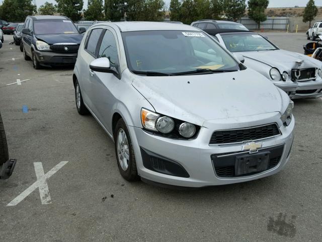1G1JB6SH0C4102523 - 2012 CHEVROLET SONIC LS SILVER photo 1