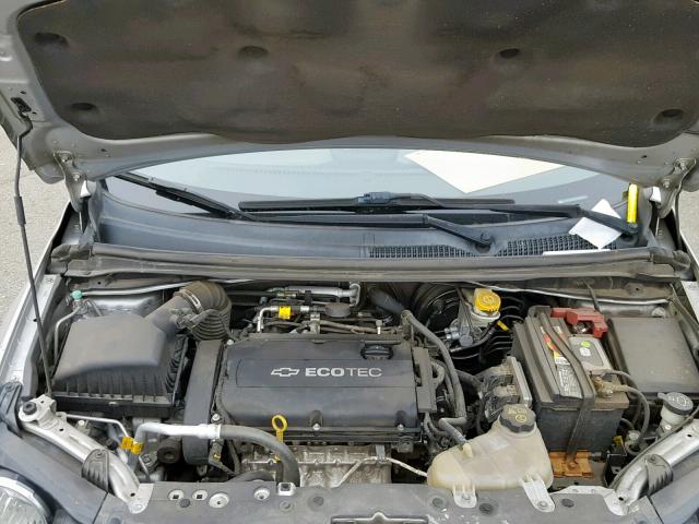 1G1JB6SH0C4102523 - 2012 CHEVROLET SONIC LS SILVER photo 7