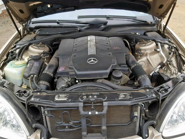 WDBNG83JX3A368574 - 2003 MERCEDES-BENZ S 430 4MAT TAN photo 7