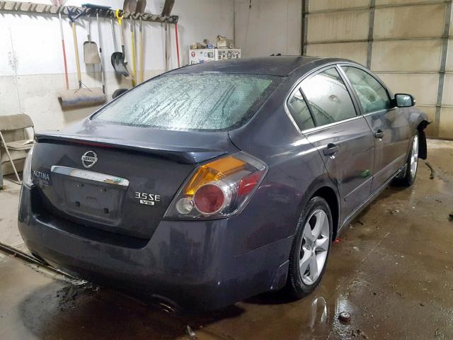 1N4BL21E68C238540 - 2008 NISSAN ALTIMA 3.5 GRAY photo 4