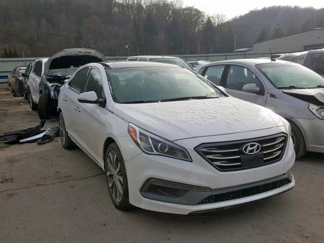 5NPE34ABXHH470278 - 2017 HYUNDAI SONATA SPO WHITE photo 1