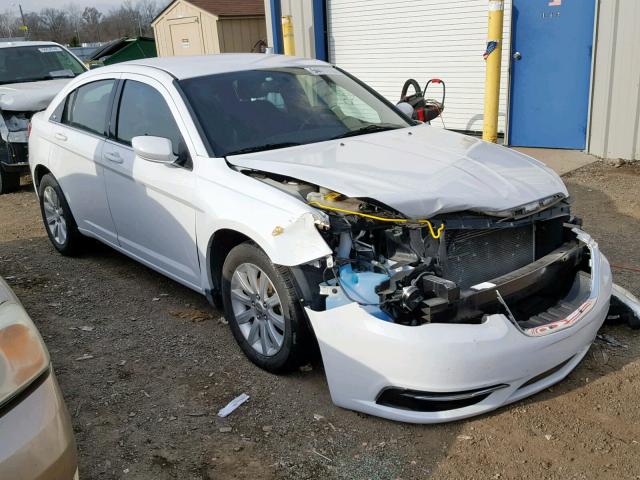 1C3CCBBB7DN515170 - 2013 CHRYSLER 200 TOURIN WHITE photo 1