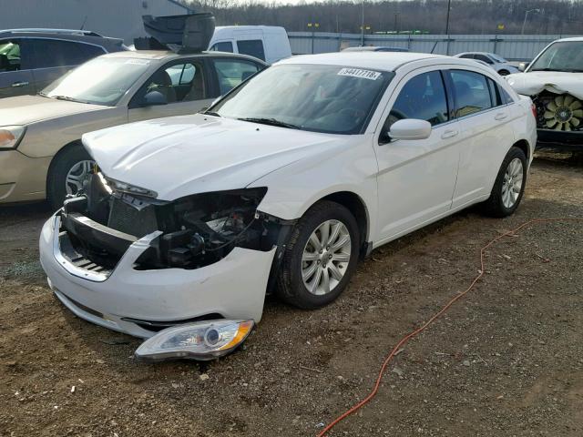 1C3CCBBB7DN515170 - 2013 CHRYSLER 200 TOURIN WHITE photo 2