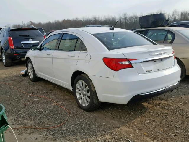 1C3CCBBB7DN515170 - 2013 CHRYSLER 200 TOURIN WHITE photo 3