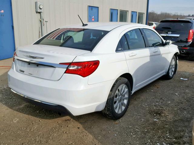 1C3CCBBB7DN515170 - 2013 CHRYSLER 200 TOURIN WHITE photo 4