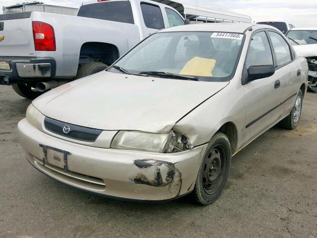 JM1BC1418W0228149 - 1998 MAZDA PROTEGE DX GOLD photo 2