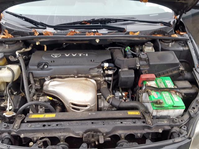 JTKDE177150063314 - 2005 TOYOTA SCION TC შავი ფოტო 7