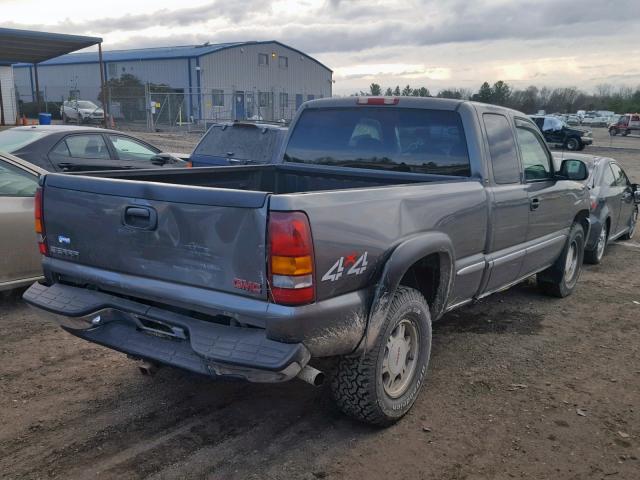 2GTEK19T7X1569199 - 1999 GMC NEW SIERRA GRAY photo 4