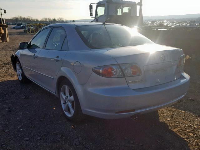 1YVHP80D765M54610 - 2006 MAZDA 6 S SILVER photo 3