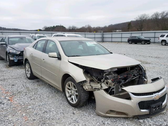 1G11C5SL6EF232096 - 2014 CHEVROLET MALIBU 1LT GOLD photo 1