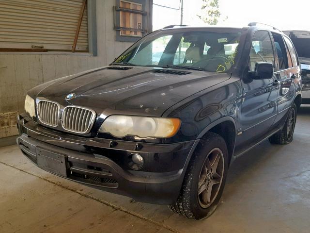 5UXFB335X3LH44643 - 2003 BMW X5 4.4I BLACK photo 2