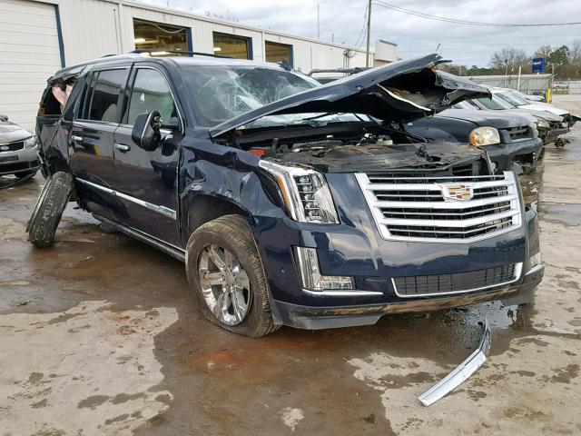 1GYS4KKJ4HR132470 - 2017 CADILLAC ESCALADE E BLUE photo 1