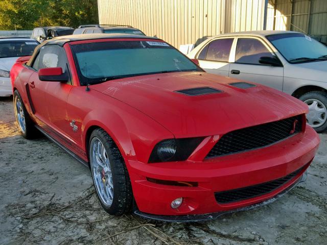 1ZVHT89SX75278413 - 2007 FORD MUSTANG SH RED photo 1