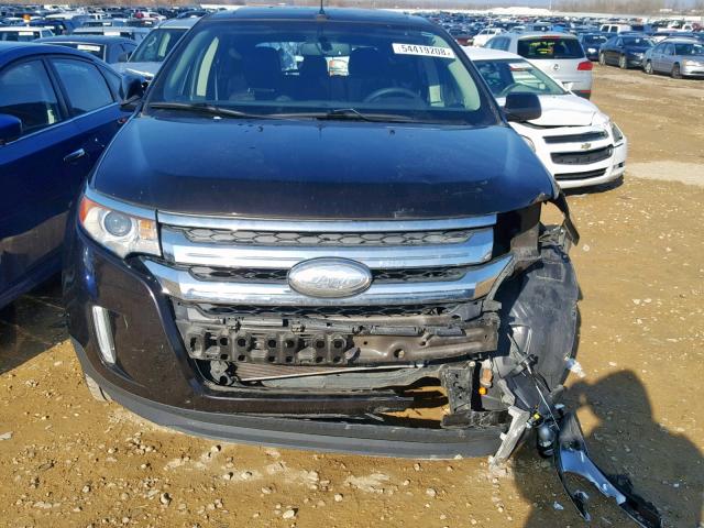 2FMDK4KC7DBB06102 - 2013 FORD EDGE LIMIT BLACK photo 9