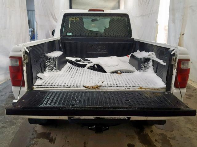 1FTYR10U25PA04888 - 2005 FORD RANGER WHITE photo 6