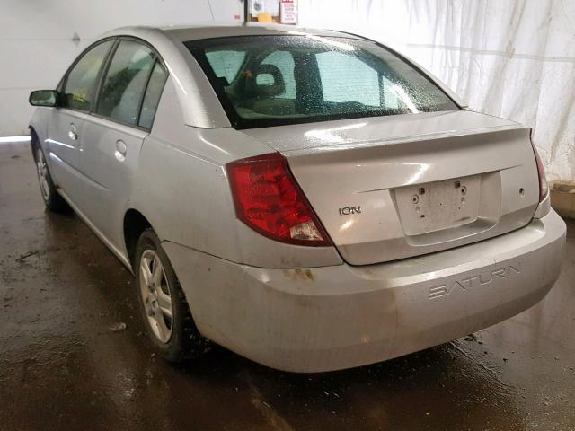 1G8AJ55F96Z171243 - 2006 SATURN ION LEVEL SILVER photo 3