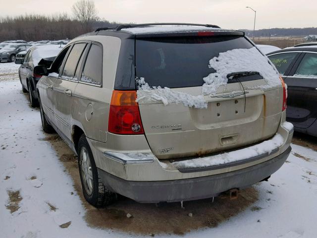 2C4GM68465R657122 - 2005 CHRYSLER PACIFICA T BEIGE photo 3