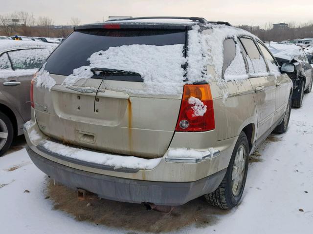 2C4GM68465R657122 - 2005 CHRYSLER PACIFICA T BEIGE photo 4