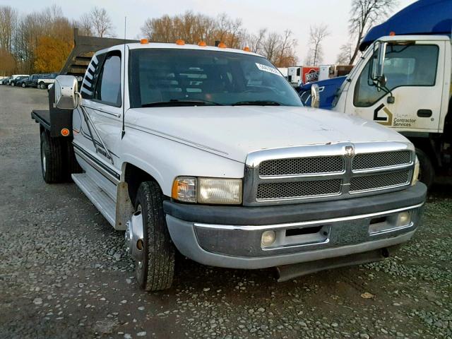 3B7MC33W3TM159204 - 1996 DODGE RAM 3500 WHITE photo 1