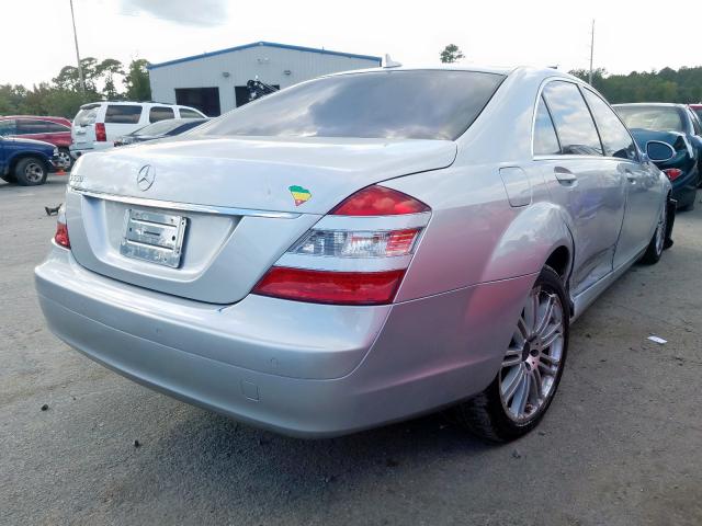 WDDNG71X29A280507 - 2009 MERCEDES-BENZ S 550 SILVER photo 4