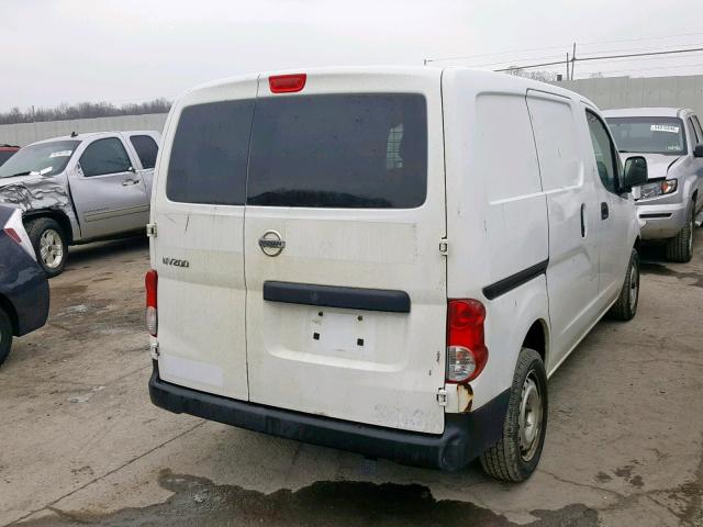 3N6CM0KN4FK732897 - 2015 NISSAN NV200 2.5S WHITE photo 4