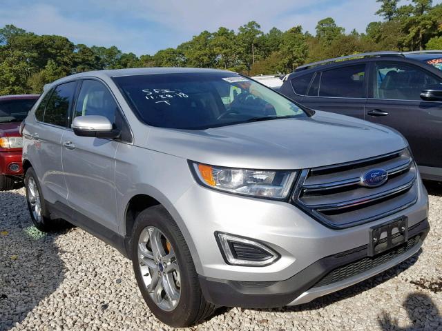 2FMPK3K94HBB17477 - 2017 FORD EDGE TITAN SILVER photo 1