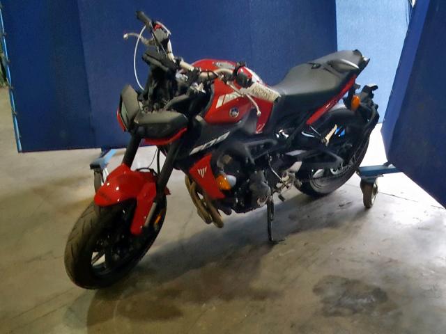 JYARN53EXJA002763 - 2018 YAMAHA MT09 RED photo 2