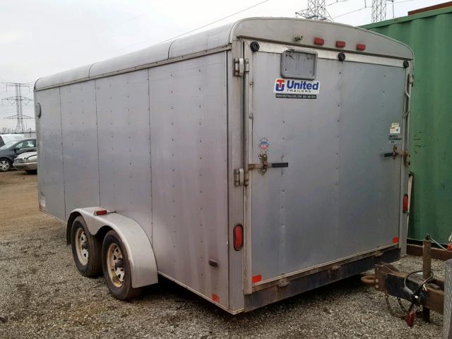 48BTE1627BA122385 - 2011 UTILITY TRAILER SILVER photo 3