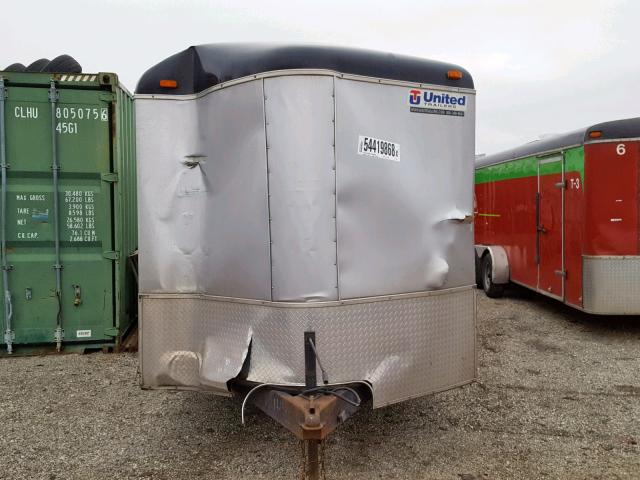 48BTE1627BA122385 - 2011 UTILITY TRAILER SILVER photo 8