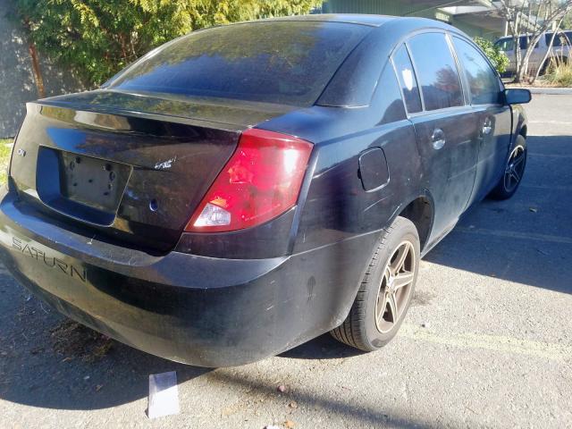1G8AJ55F27Z151675 - 2007 SATURN ION LEVEL BLACK photo 4