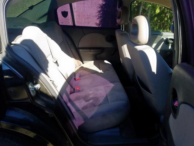 1G8AJ55F27Z151675 - 2007 SATURN ION LEVEL BLACK photo 6