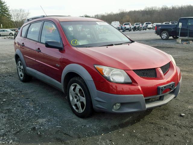 5Y2SL62803Z433355 - 2003 PONTIAC VIBE MAROON photo 1