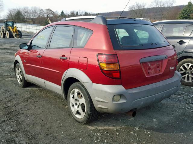 5Y2SL62803Z433355 - 2003 PONTIAC VIBE MAROON photo 3